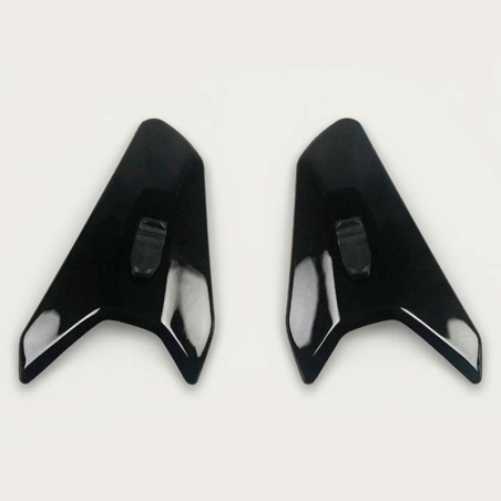 Ventilación frontal ARAI (TDF DUCT-3). Negro - motoscamaralweb.com