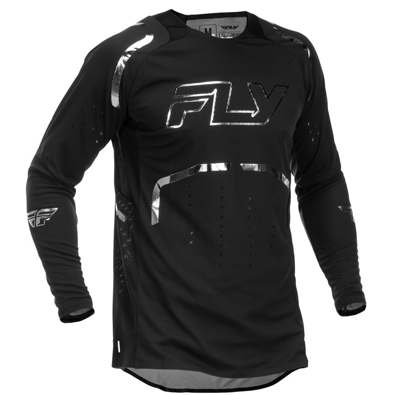 Camiseta FLY RACING Evolution DST Spark Special Edition - negro/plateado - motoscamaralweb.com