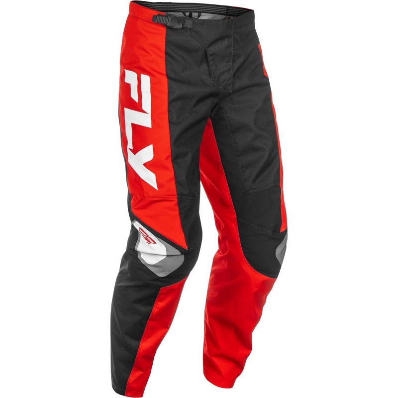 Pantalón FLY RACING F-16 - Negro / Rojo / Blanco - motoscamaralweb.com