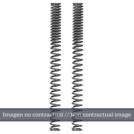 Muelles de horquilla YSS progresivos Road 530mm- motoscamaralweb.com