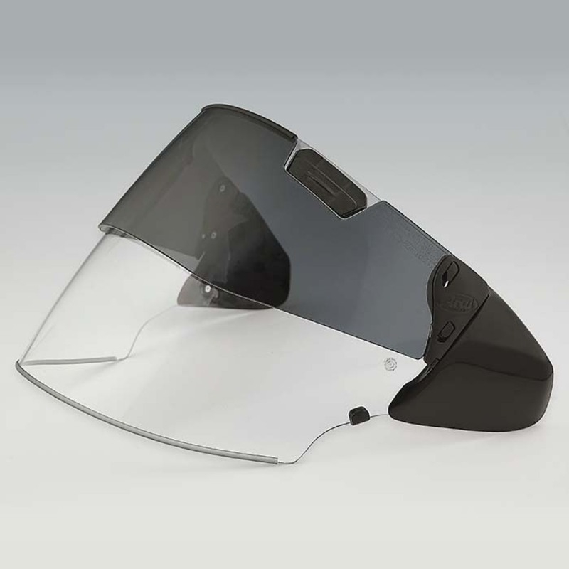 Kit ARAI Pro Shade VAS-Z (Pantalla Transparente+Visor solar). Negro - motoscamaralweb.com