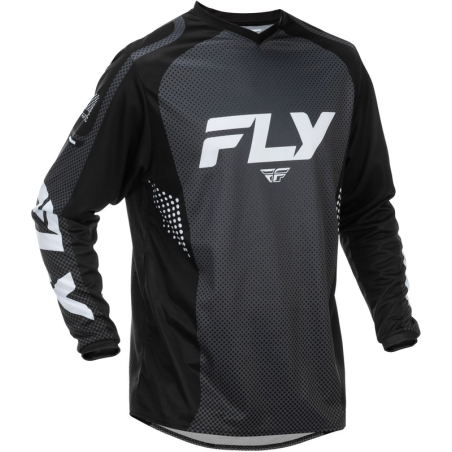 Camiseta FLY RACING F-16 - negro/blanco - motoscamaralweb.com