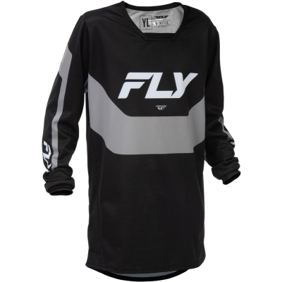 Camiseta infantil FLY RACING Kinetic - negro/gris - motoscamaralweb.com