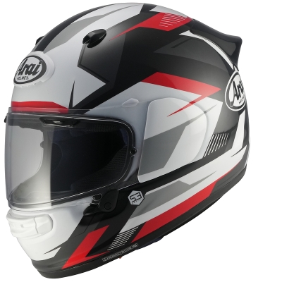 Casco ARAI Quantic Supra - rojo - motoscamaralweb.com