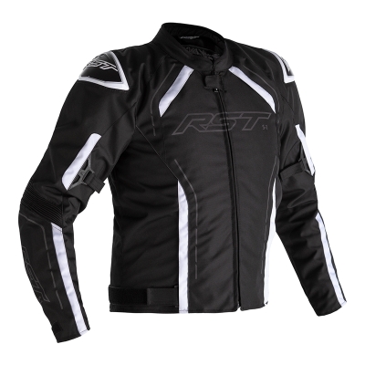 Chaqueta (Textil) RST S-1 Negro/Negro/Blanco. 54 EU/Talla L - motoscamaralweb.com