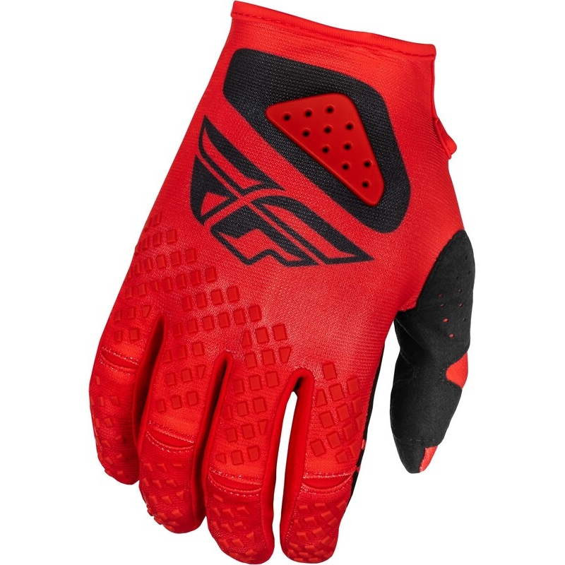 Guantes FLY RACING Kinetic Center - Rojo / Negro - motoscamaralweb.com