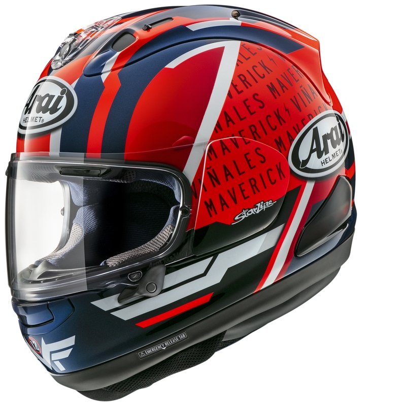 Casco ARAI RX-7V EVO Maverick - motoscamaralweb.com
