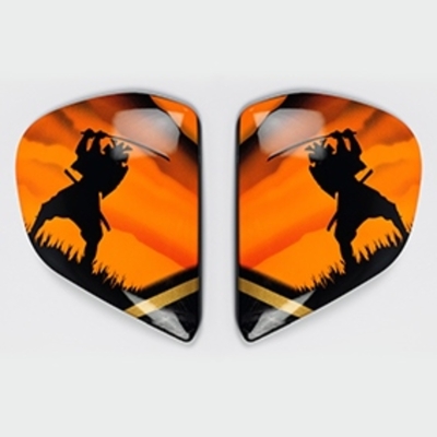 Cubiertas laterales ARAI PEDROSA SPIRIT Oro (Compatible sistema VAS-V) - motoscamaralweb.com