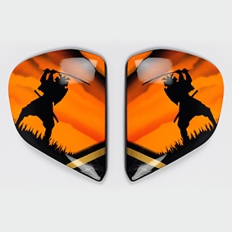 Cubiertas laterales ARAI PEDROSA SPIRIT Oro (Compatible sistema VAS-V) - motoscamaralweb.com