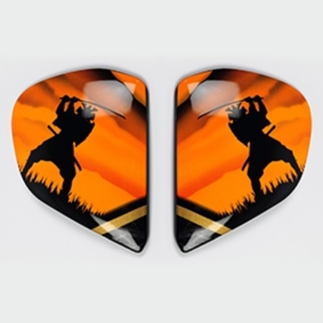 Cubiertas laterales ARAI PEDROSA SPIRIT Oro (Compatible sistema VAS-V) - motoscamaralweb.com