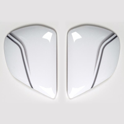 Cubiertas laterales ARAI STINT Blanco (Compatible sistema VAS-V) - motoscamaralweb.com