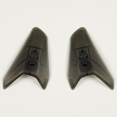 Ventilación frontal ARAI (TDF DUCT-3). Ahumado Mate - motoscamaralweb.com