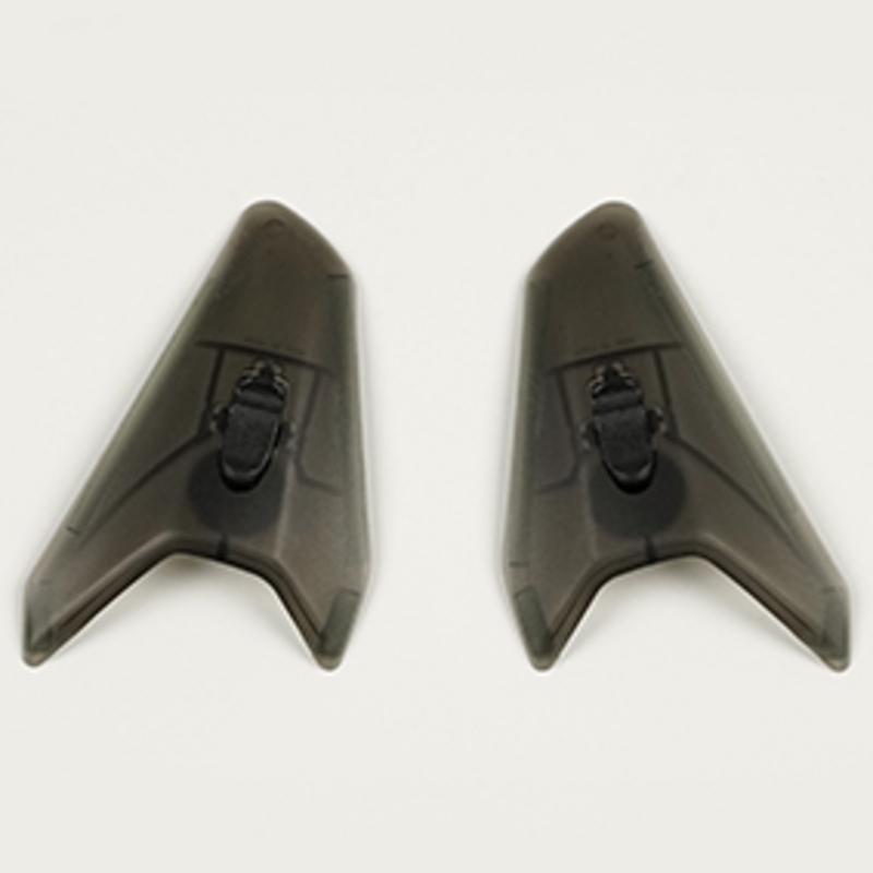 Ventilación frontal ARAI (TDF DUCT-3). Ahumado Mate - motoscamaralweb.com