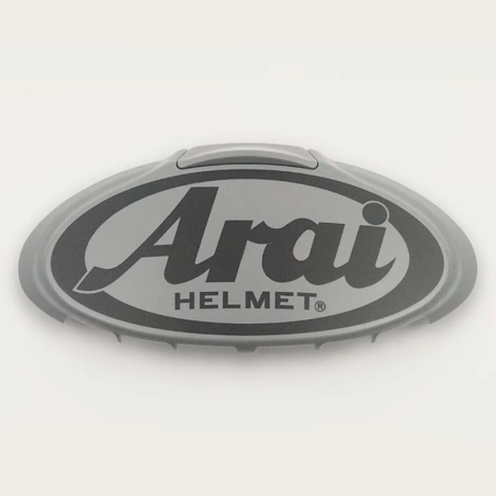 Ventilación superior ARAI 3D LOGO. Gris - motoscamaralweb.com