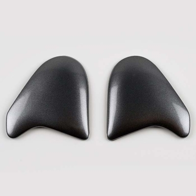 Cubiertas laterales ARAI (Sistema SuperAdSis ZF). ALUMINIUM Gris (Modelos: SZ-F) - motoscamaralweb.com