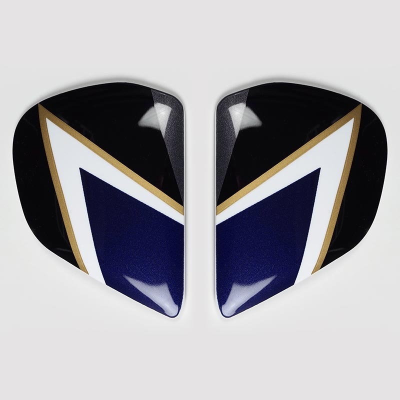 Cubiertas laterales ARAI LEAGUE UK (Compatible sistema VAS-V) - motoscamaralweb.com