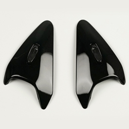 TD-DUCT FRONT ARAI BLACK FULL FACE HELMET - motoscamaralweb.com