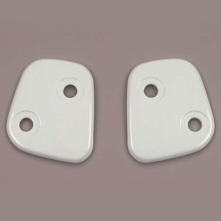 Kit de placas visera ARAI (TOUR-X4). AFRICA Blanco - motoscamaralweb.com