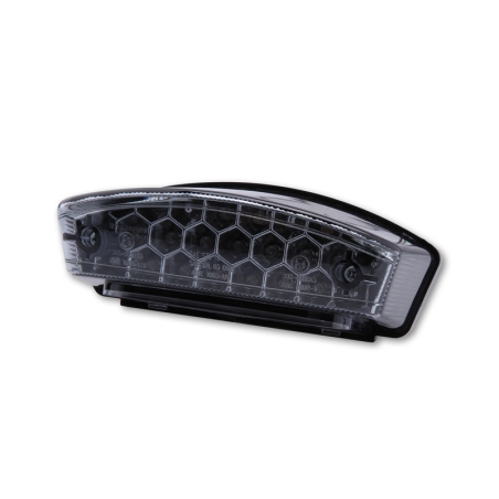 Piloto trasero LED HIGHSIDER smart Monster - cristal ahumado - homologado E - 1 pieza - motoscamaralweb.com