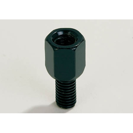 Adaptador de retrovisor HIGHSIDER smart rosca M8 derecha a rosca M10 izquierda - negro - motoscamaralweb.com