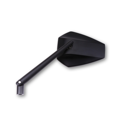 Retrovisor de manillar HIGHSIDER smart Surface - negro - motoscamaralweb.com