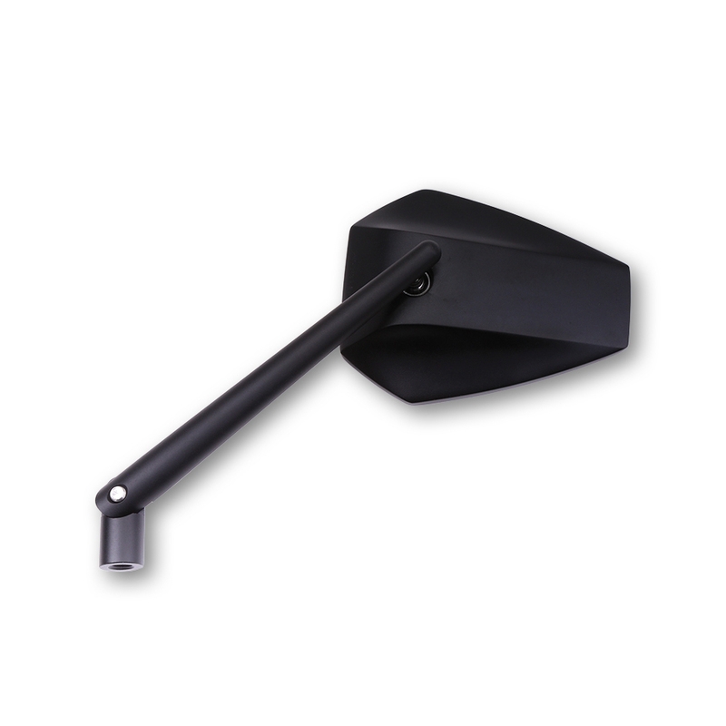 Retrovisor de manillar HIGHSIDER smart Surface - negro - motoscamaralweb.com