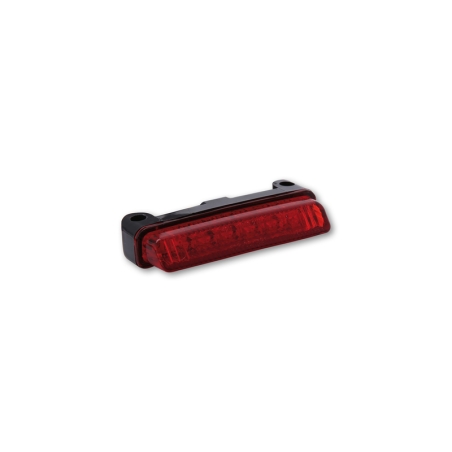 Piloto trasero LED HIGHSIDER smart Mini - cristal rojo - homologado E - 1 pieza - motoscamaralweb.com