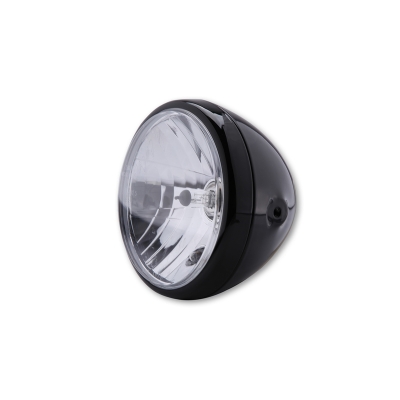 Faro delantero HIGHSIDER smart Reno - 7 inch - negro - 1 pieza - motoscamaralweb.com