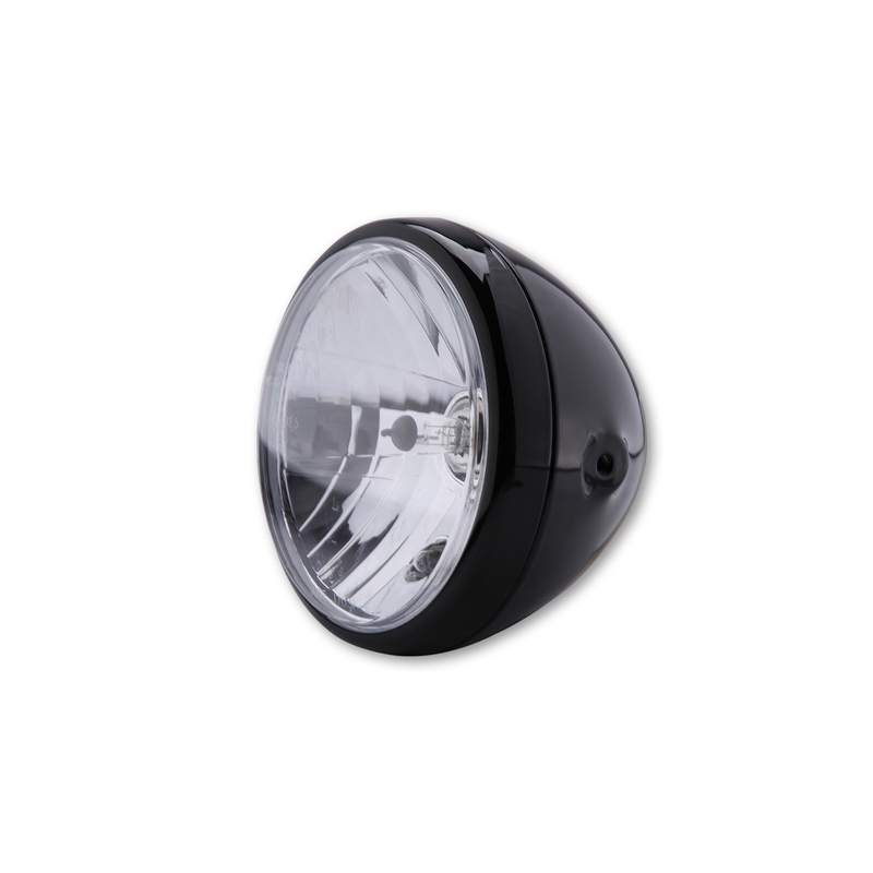 Faro delantero HIGHSIDER smart Reno - 7 inch - negro - 1 pieza - motoscamaralweb.com