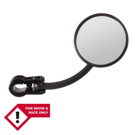 SHIN YO Handlebar Mirror Enduro Black Left (1pc) - motoscamaralweb.com