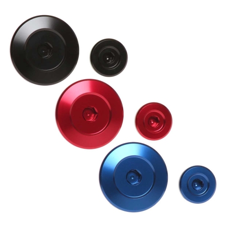 Juego de tapones tapa encendido RFX Pro (azul) - Yamaha YZF25/YZF450 - motoscamaralweb.com