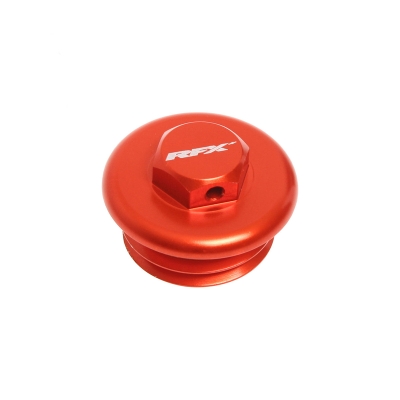Tapón de llenado de aceite RFX Pro (naranja) - KTM SX/SXF 125-530 - motoscamaralweb.com