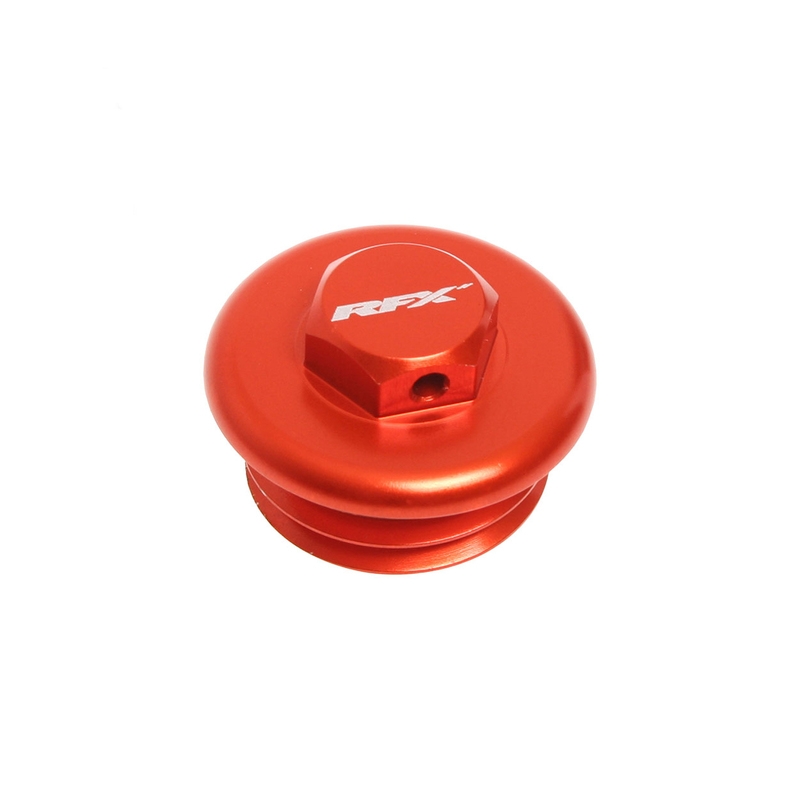 Tapón de llenado de aceite RFX Pro (naranja) - KTM SX/SXF 125-530 - motoscamaralweb.com
