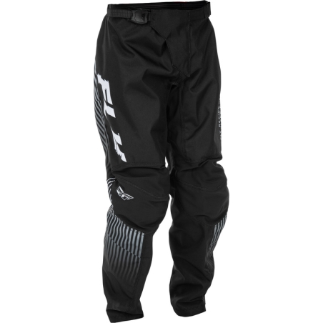 Pantalón infantil FLY RACING F-16 - negro/blanco - motoscamaralweb.com