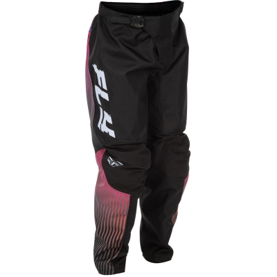Pantalón infantil FLY RACING F-16 - negro/rojo/violeta - motoscamaralweb.com