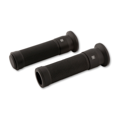 Puños SHIN YO Marano negro 7 / 8 (22.2 mm) - motoscamaralweb.com