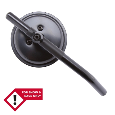 Retrovisor de manillar HIGHSIDER smart Mini - negro - motoscamaralweb.com