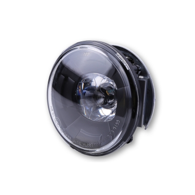 Óptica de faro delantero LED HIGHSIDER smart - 4 inch - negro - 1 pieza - motoscamaralweb.com