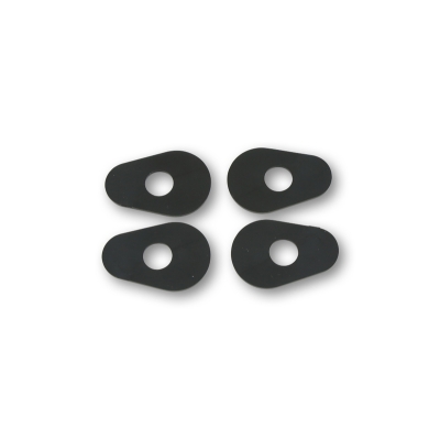 HIGHSIDER smart Mounting Plates Indy Spacer Black For Various Yamaha - motoscamaralweb.com