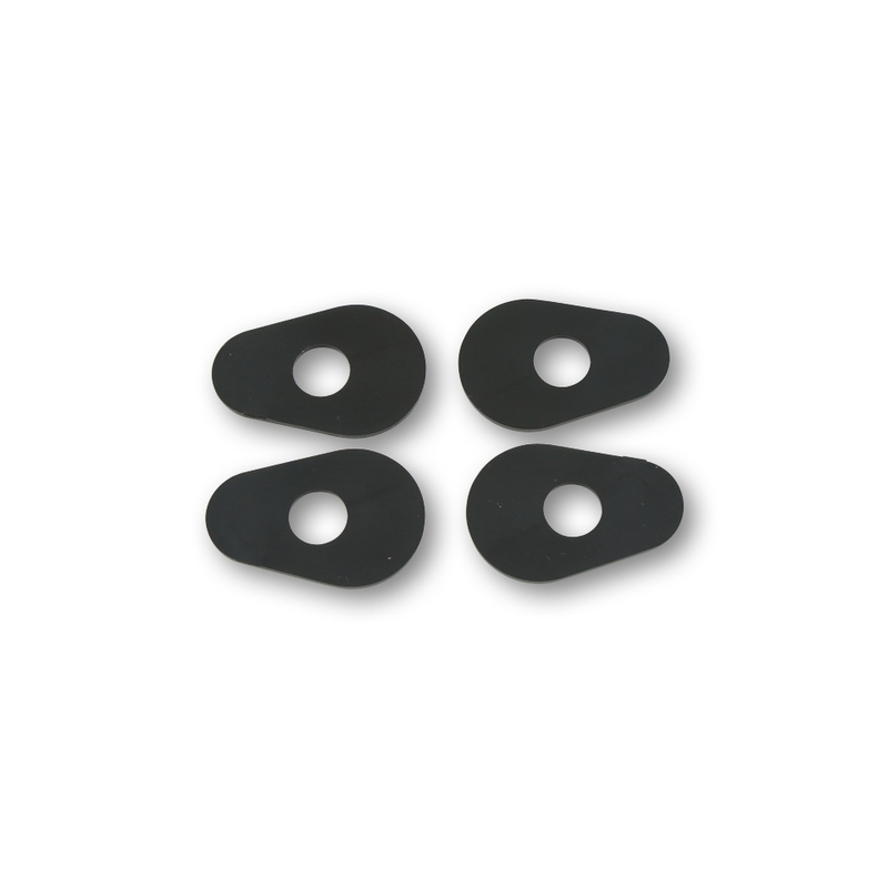 HIGHSIDER smart Mounting Plates Indy Spacer Black For Various Yamaha - motoscamaralweb.com