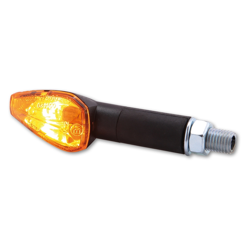 Intermitente HIGHSIDER smart Peak - cristal naranja - homologado E - par - motoscamaralweb.com