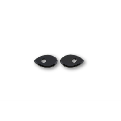 HIGHSIDER smart Mounting Plates Indy Spacer Black Aluminium. For Honda - motoscamaralweb.com