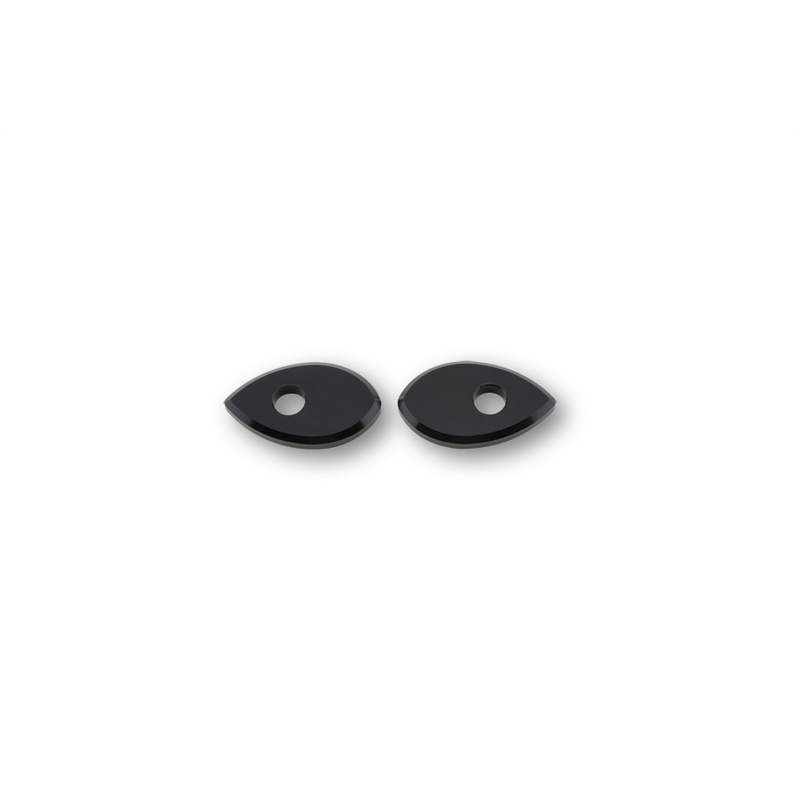 HIGHSIDER smart Mounting Plates Indy Spacer Black Aluminium. For Honda - motoscamaralweb.com