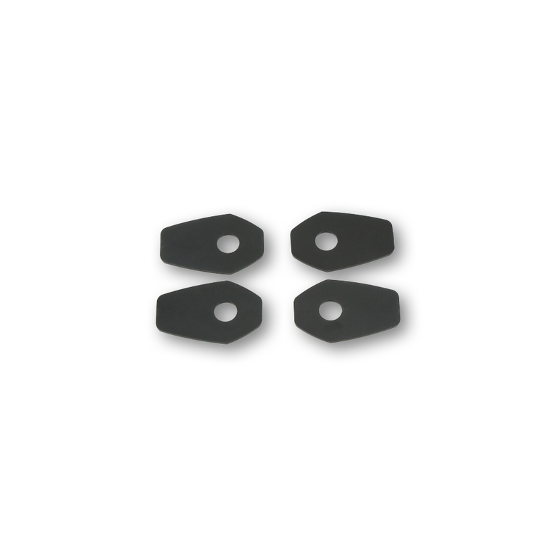 HIGHSIDER smart Mounting Plates Indy Spacer Black For Various Kawasaki. Yamaha. Suzuki - motoscamaralweb.com