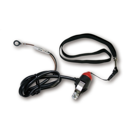 HIGHSIDER smart Emergency Stop Switch Universal. With Magnetic Circuit + Rubber Band. Closer Type. Waterproof - motoscamaralweb.