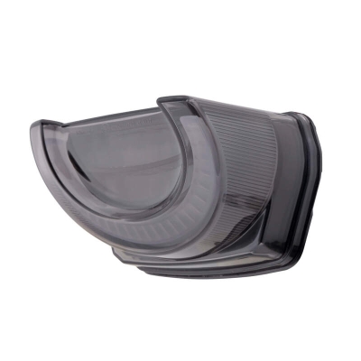 Piloto trasero LED HIGHSIDER smart estilo Honda - cristal ahumado - homologado E - 1 pieza - motoscamaralweb.com