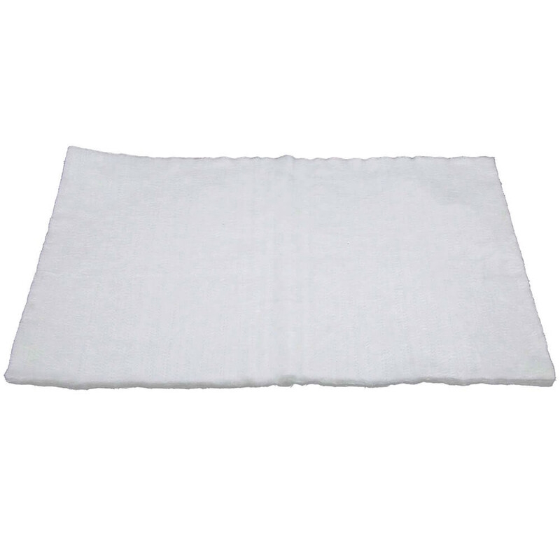 Fibra de escape TECNIGAS blanco 600 x 500 x 6 mm - motoscamaralweb.com