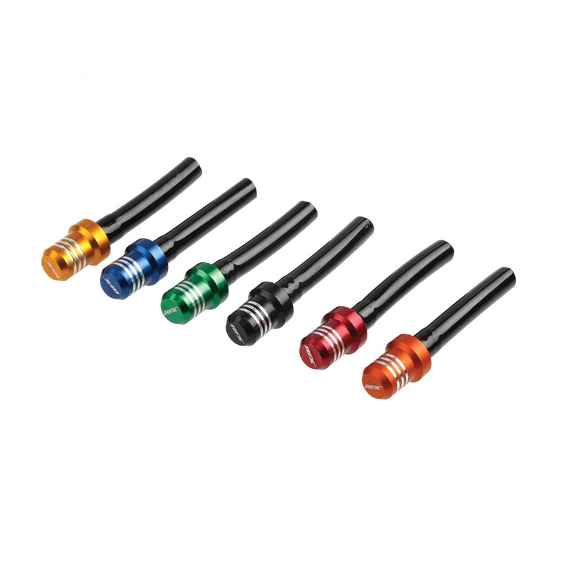 Válvula tapón depósito de gasolina RFX Race - Manguito corto con tapón de 1 vía (Azul) - motoscamaralweb.com Válvula tapón depósito de gasolina RFX Race - Manguito corto con tapón de 1 vía (Azul) - motoscamaralweb.com