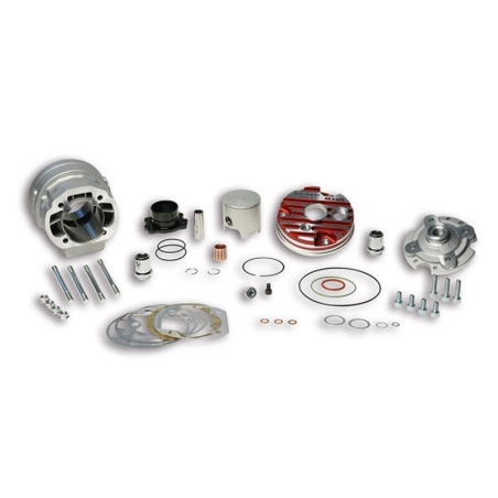 KIT Malossi Ø52 aluminio H2O MHR BIG BORE Testa Rossa culatín desmontable 3115374 - motoscamaralweb.com