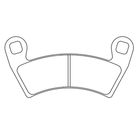 Juego de pastillas sinterizadas CL BRAKES (1229ATV1) - motoscamaralweb.com